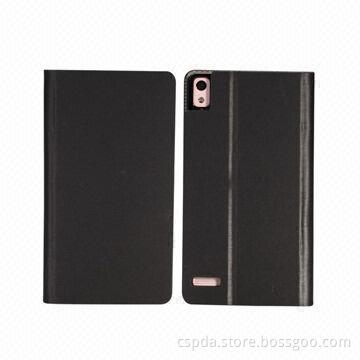 Folio PU Leather Mobile Phone Case for Huawei Ascend P6